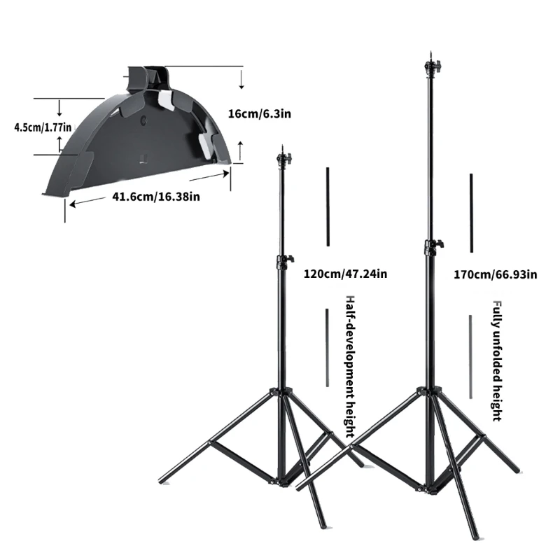 Mounting Bracket Setups Holder Accessories Adjustable Holder with Sturdy Support Bracket