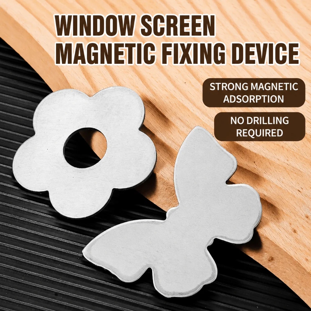 Light Block Magnet Curtain Clip Snap Lock No Drill Mount Shade Close Buckle Hidden Silhouette Strong Hold Home Decor Gear