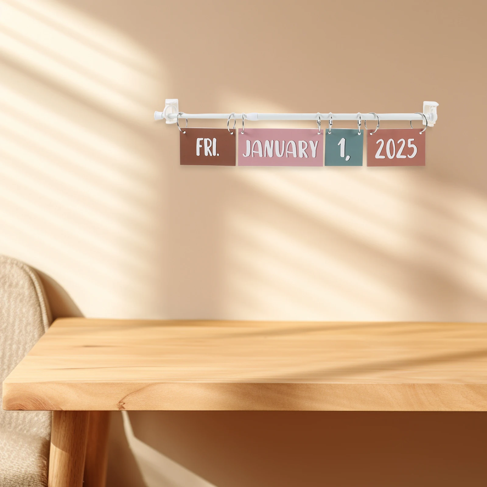

1 set 1 Set Boho Flip 2024-2028 Bulletin Board Vertical Display Montessori For Kids Classroom Organizer Wall Educational Tool