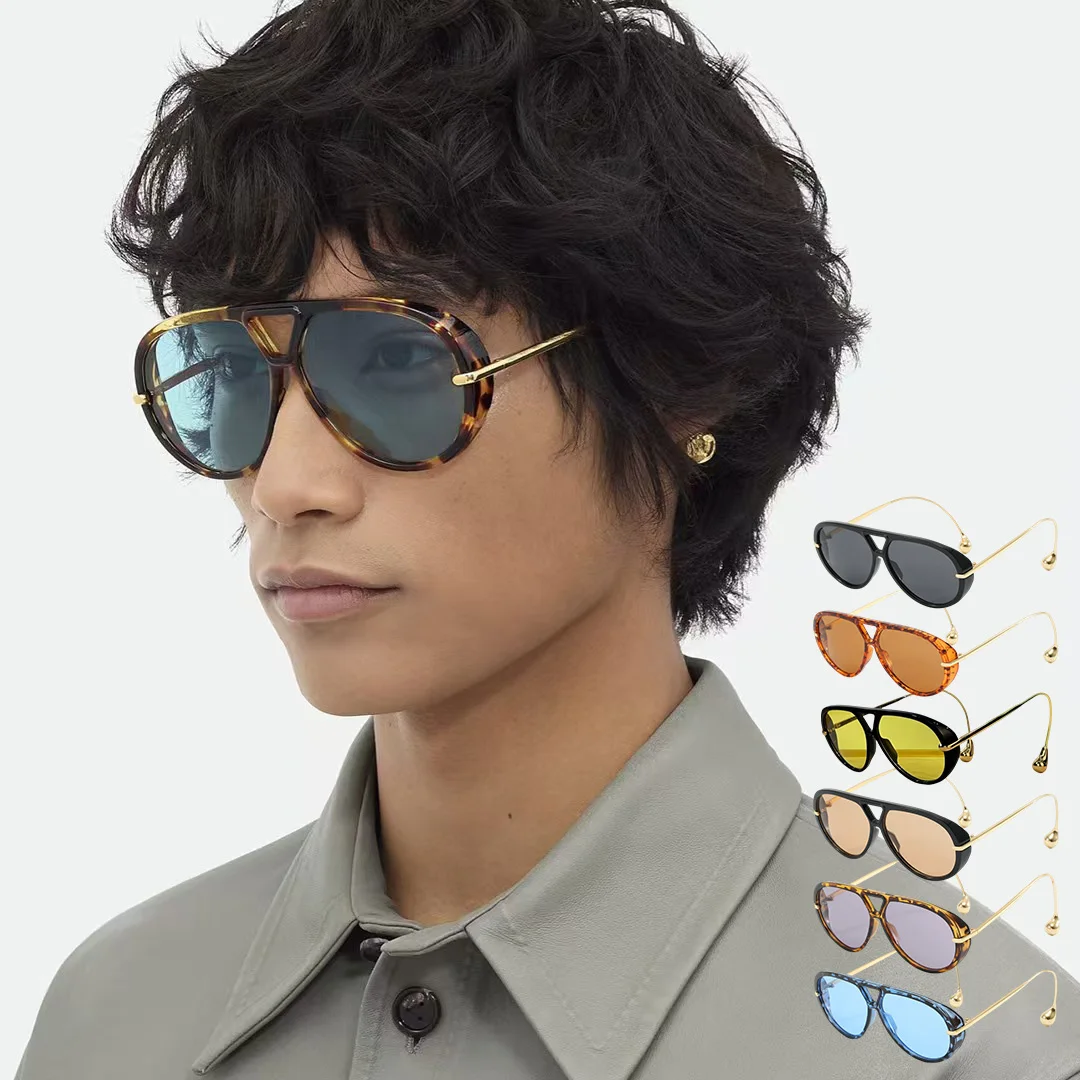 FASHION EXPERIENCE Retro-Sonnenbrille für Damen und Herren, Punk-Brille, personalisierbar und modisch, sicheres Scharnier