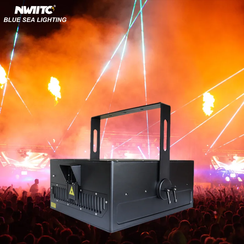 30W RGB Waterproof IP65 LED Laser Lights Outdoor Animation Spotlights for Big Events Wedding Hotel Bar