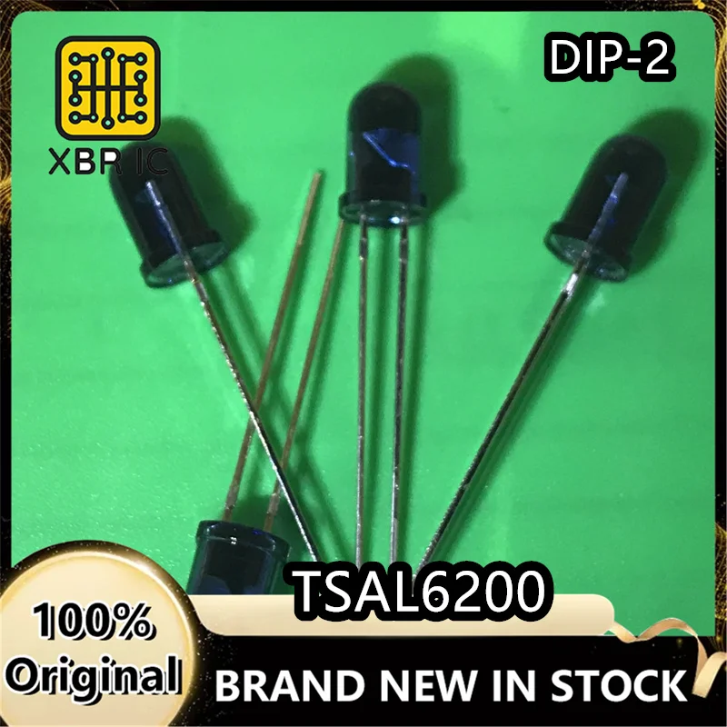 (30/50 pieces) TSAL6200 5mm diameter infrared emitter range over 15 meters 940nm infrared wavelength brand new and original