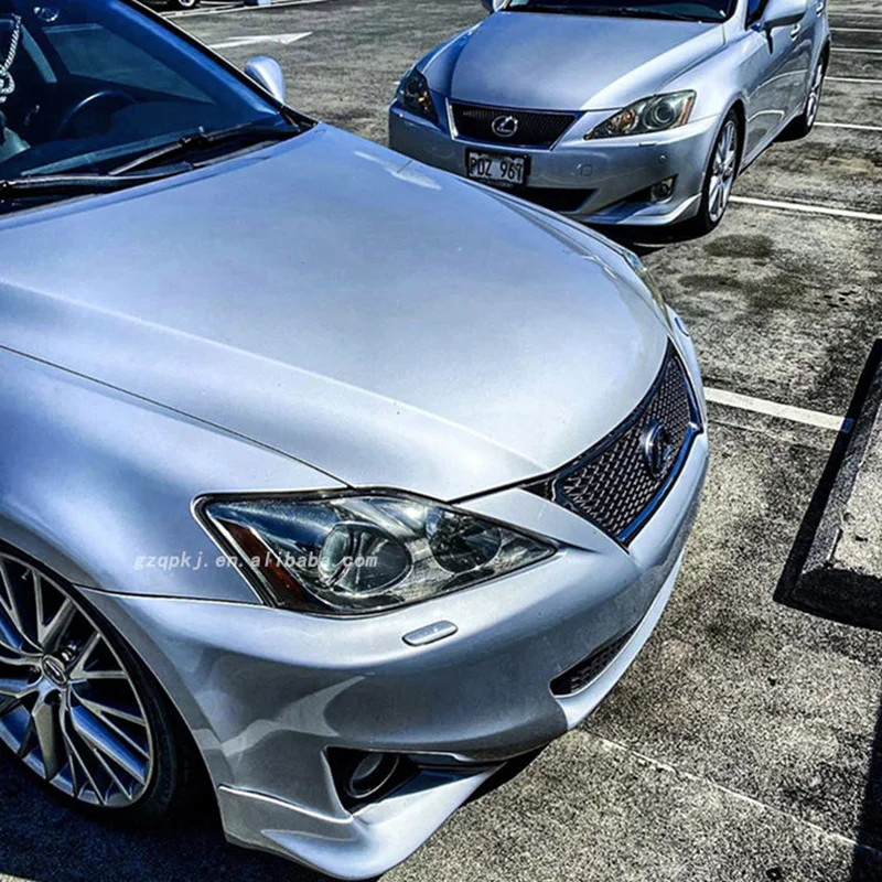 Water transfer printing carbon fiber Apply to 2011-2012 Lexus IS250 front lip The lexus IS body kit front bumper