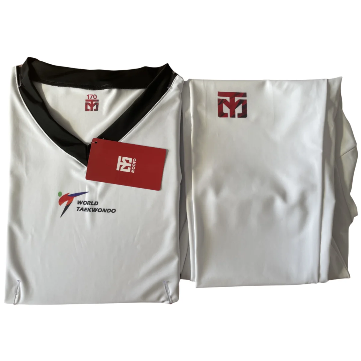 New Taekwondo Uniform for Kids Adults Lightweight Student Stretch Tight Quick-drying Competition War Robe Fighting 110-210cm