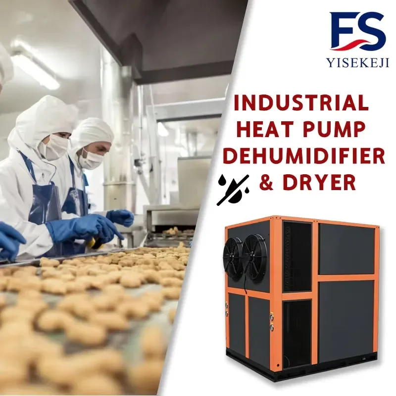 AP01 Industrial Dehumidifier 380V 20kW Heat Pump Dryer for ISE Technology Open Closed Loop Hybrid Wood Food Drying