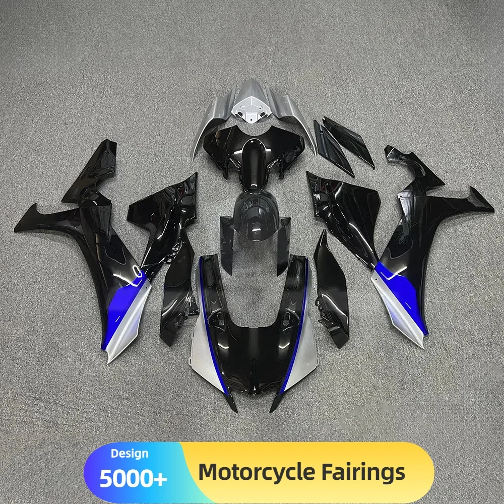 Suitable For Yamaha R1 2020-2025 Sportbike Fairing Kit Quick Release Features ABS Plastic Injection Molded for Easy Maintenance