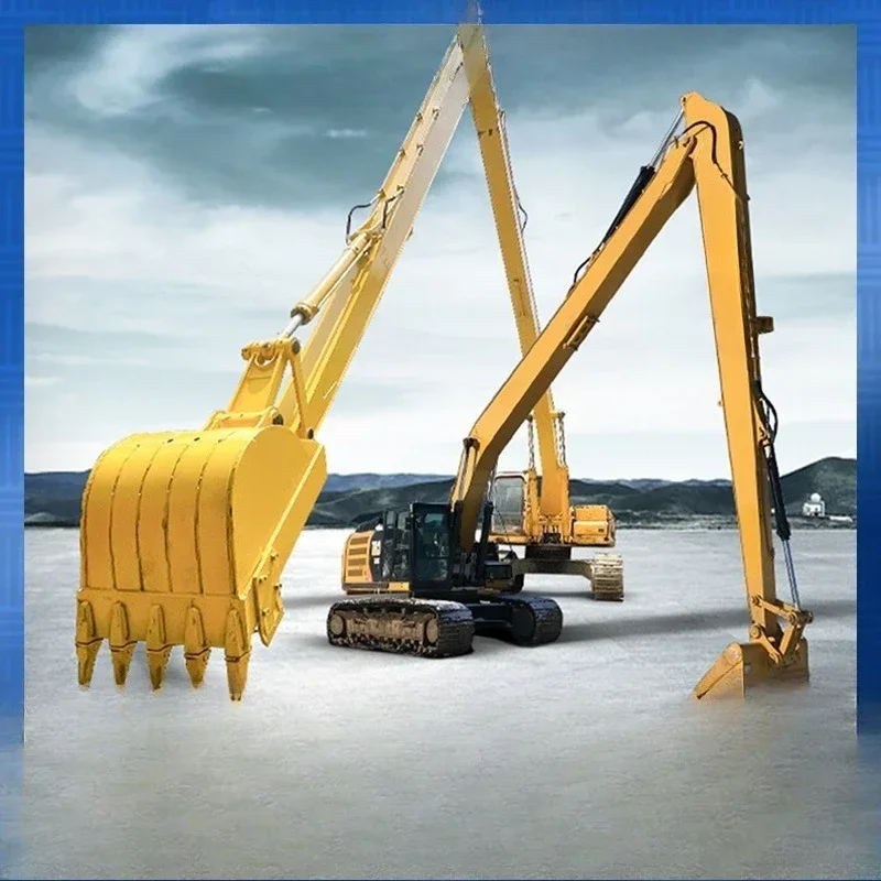Hook machine extension arm