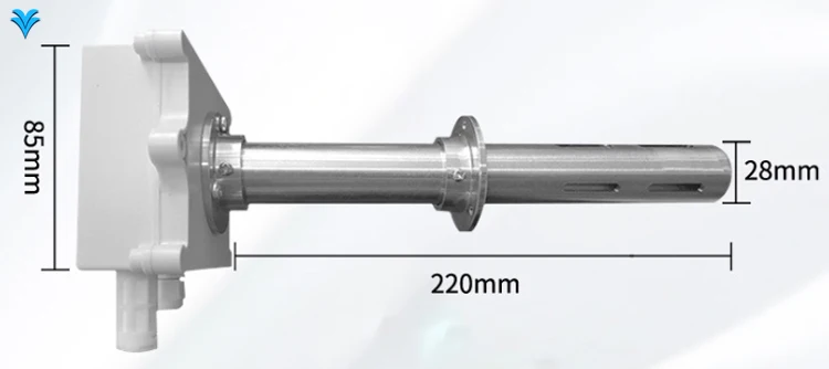 Sensore rilevatore di ossigeno per condutture sensore analogico RS485