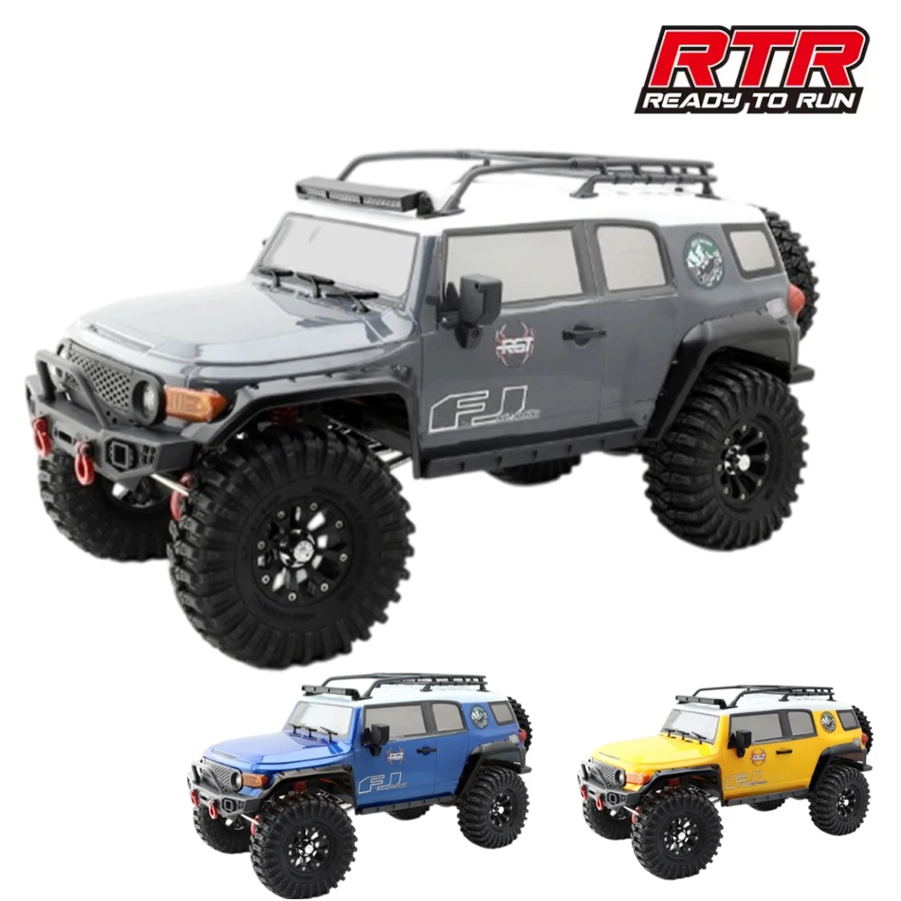

2025 New RGT 1/10 Ex86120 2.4G Rc 4WD Simulation FJ Cruiser Climbing Off-Road Vehicle Model Remote Control Adult Boy Toy Gift