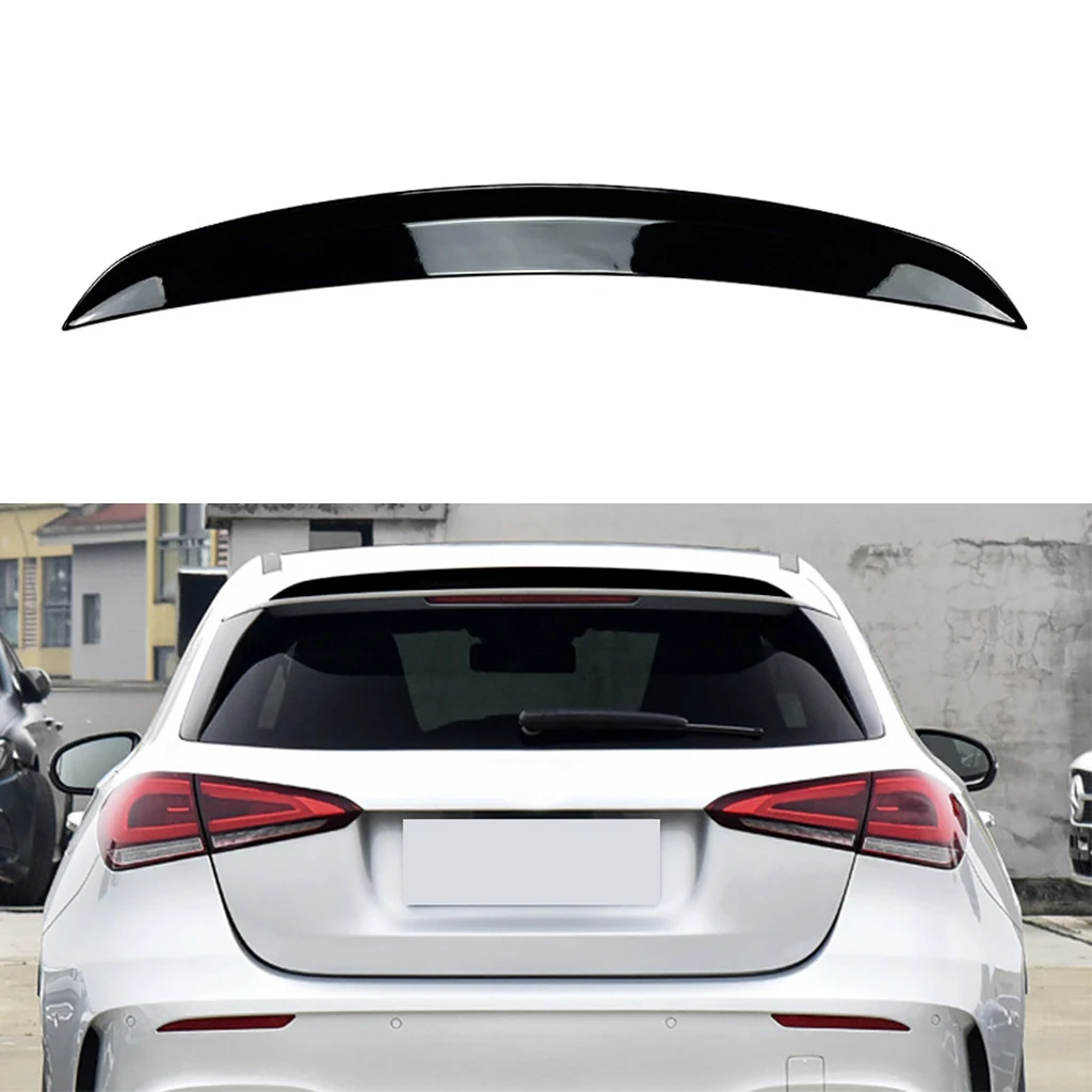 

Rear Spoiler For Mercedes-Benz A-Class W177 A180 A200 A220 A35 AMG 2018-2023 Car Rear Roof Trunk Spoiler Lip Trim