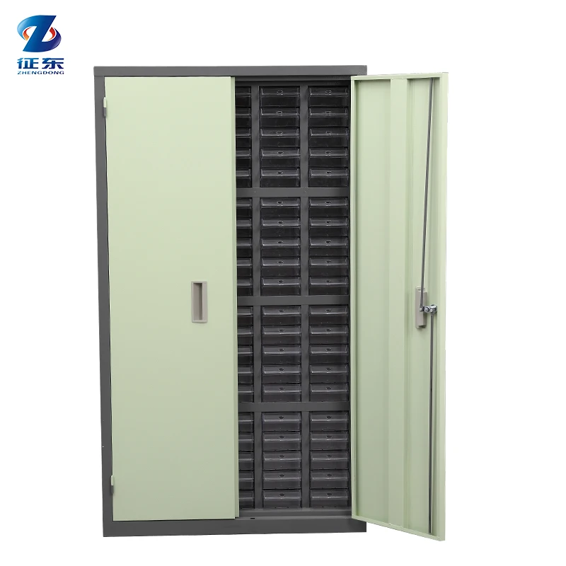 Workshop Transparent Drawer, Cold Rolled Iron, Multi Size Classification, Electronic Parts Cabinet, Storage Box