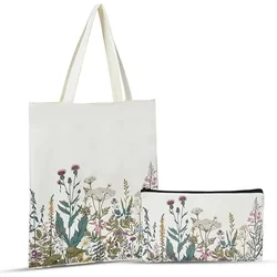 SPC5 Floral Botanical Reusable Grocery Bags