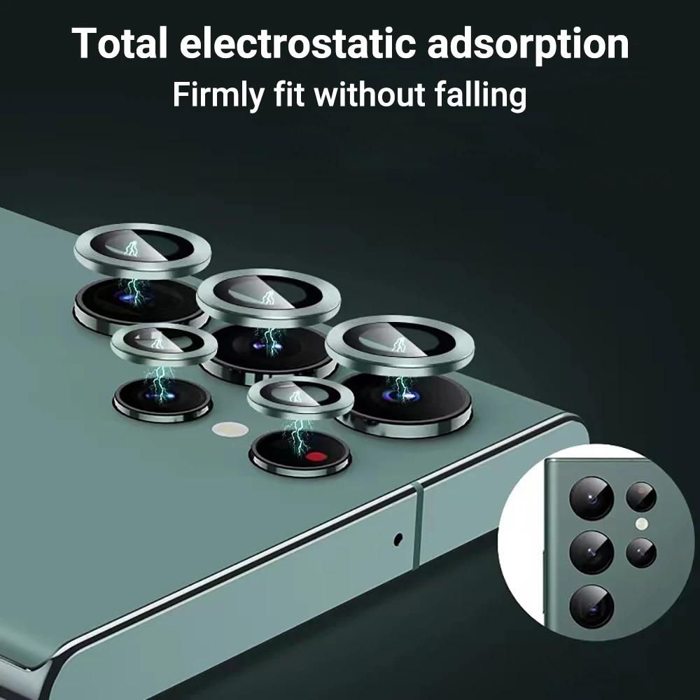 Metal Lens Ring Glass For Samsung Galaxy S25 S26 S24 S22 S23 Ultra Plus Camera Protector Cover For Samsung S26 Ultra Accessories view 2