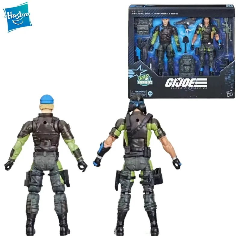 

Новый оригинальный Hasbro G.I. Фигурка Joe Classified Series 128 Low Light Spirit Iron Knife Niyol