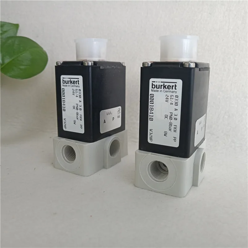 0330 Medium Isolated Rotating Armature Solenoid Valve * 2/2, DN3, PP Valve Body, G1/4 Inch, 24VDC   Tools