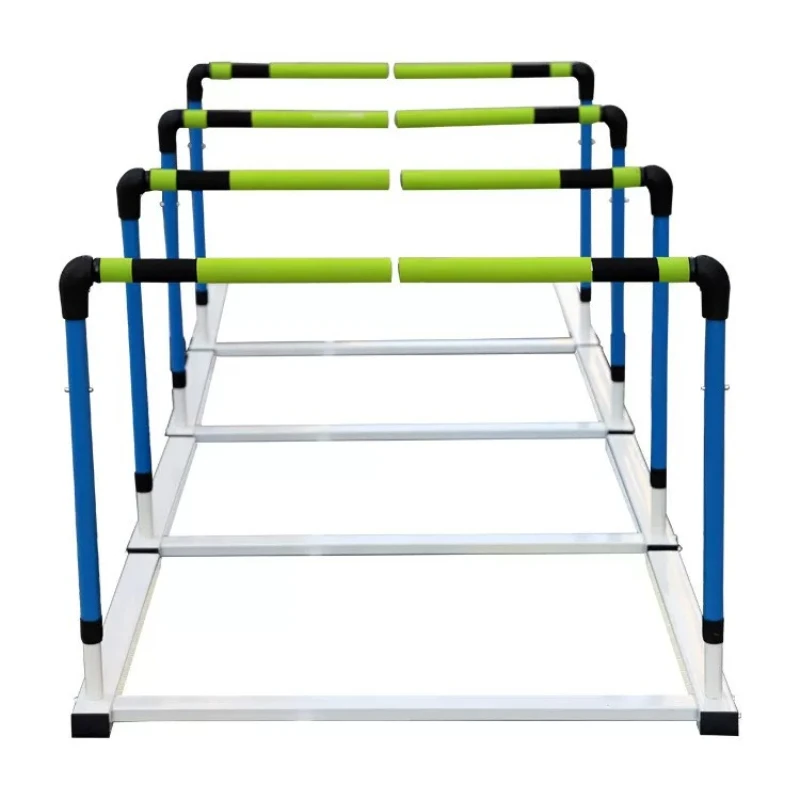 Detachable hurdle frame modular with detachable five-speed adjustable hurdles
