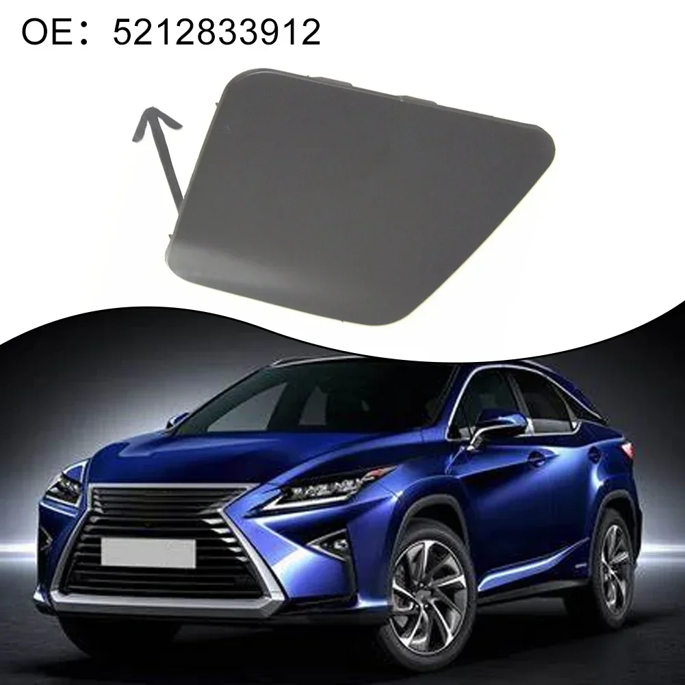 

Car Bumper Tow Hook Eye Cover For Lexus ES350 ES300 2013-2015 Front Rear Right Bumper Towing Hooks Cap ABS Black 5212833912