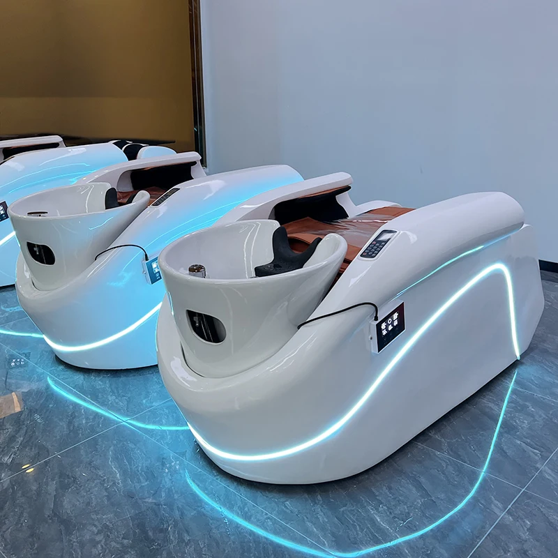 

Hair salon special barber shop electric massage shampoo bed automatic intelligent multi-function