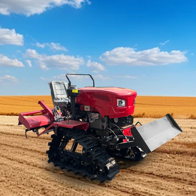 المياه والجسد المزدوج الزاحف الروتاري المزارع ركوب نوع صغير الروتاري المزارع متعددة الوظائف بستان المزارع