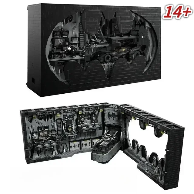 

Новый конструктор 76252 Batcave Shadow Box, 3981 деталь, прочная модель, премиальный праздничный подарок для демонстрации на столе и коллекционирования