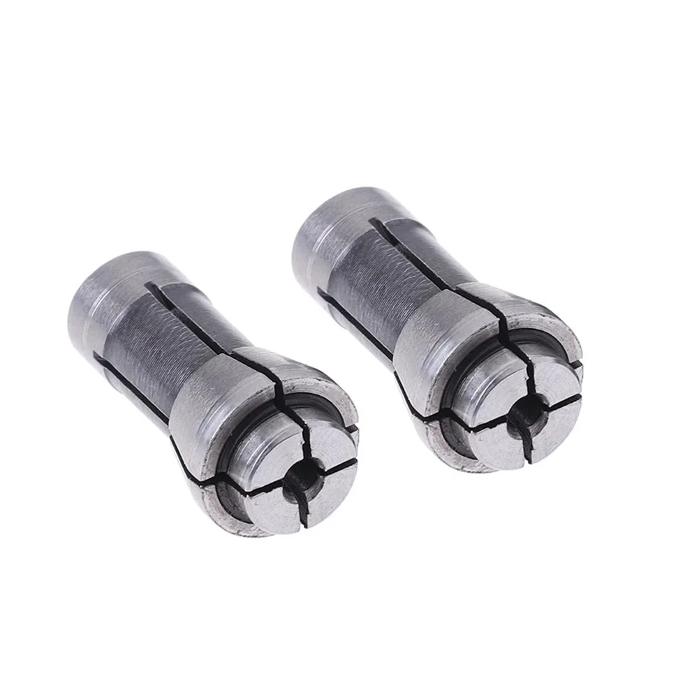 

Brand New Engraving Chuck Power Tool Accessories Replacement Parts Router Bit Collets 2pcs/set Clamping Collet