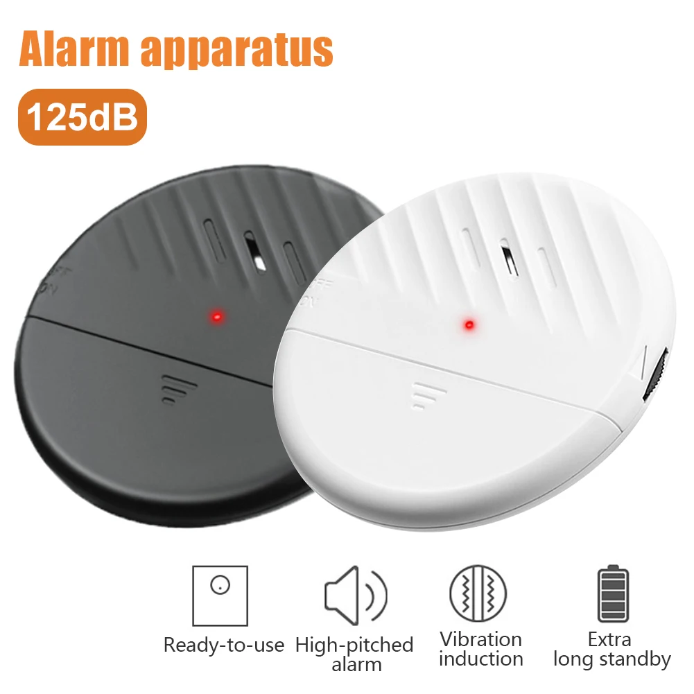 Door And Window Alarm Home Hotel Device Vending Machine Anti-Theft Alarm Ultra-Thin 125dB Vibration Sensing Alarm