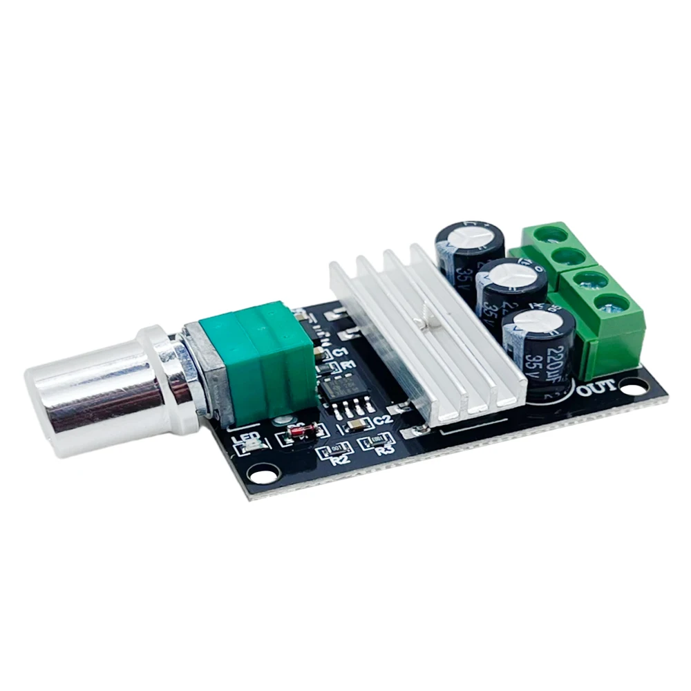 DC 6V 12V 24V 28V 3A 80W DC Motor Speed Controller PWM Adjustable Variable Speed Switch DC Motor Driver