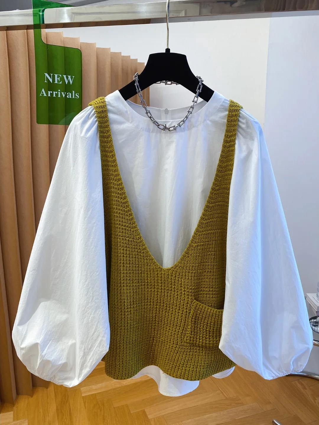 Conjunto de Dos Piezas de Ceco de Punto Premium y Csa Hoada, Moda Femenina para Principios de Otoño, Atuendo Cómodo d...