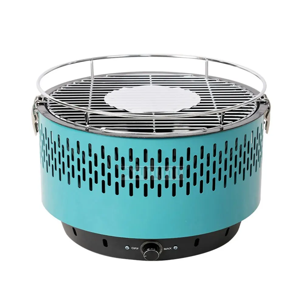 Outdoor Barbecue Grill, Portable Campfire Tea Stove, Multi Functional Fire Pit for Camping & Garden