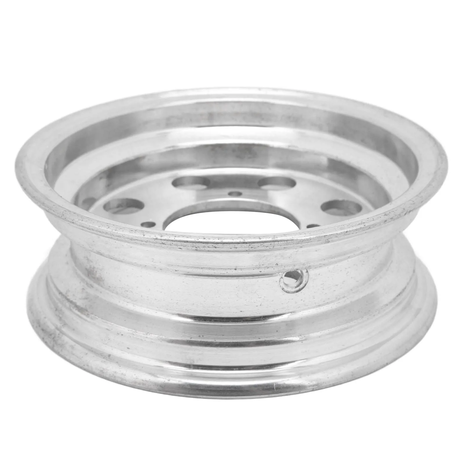 Motorcycle Front Wheel Rim Aluminium Alloy Polished Wheel Vacuum Rim Replacement for Monkey Z50 Q50 8in Tires