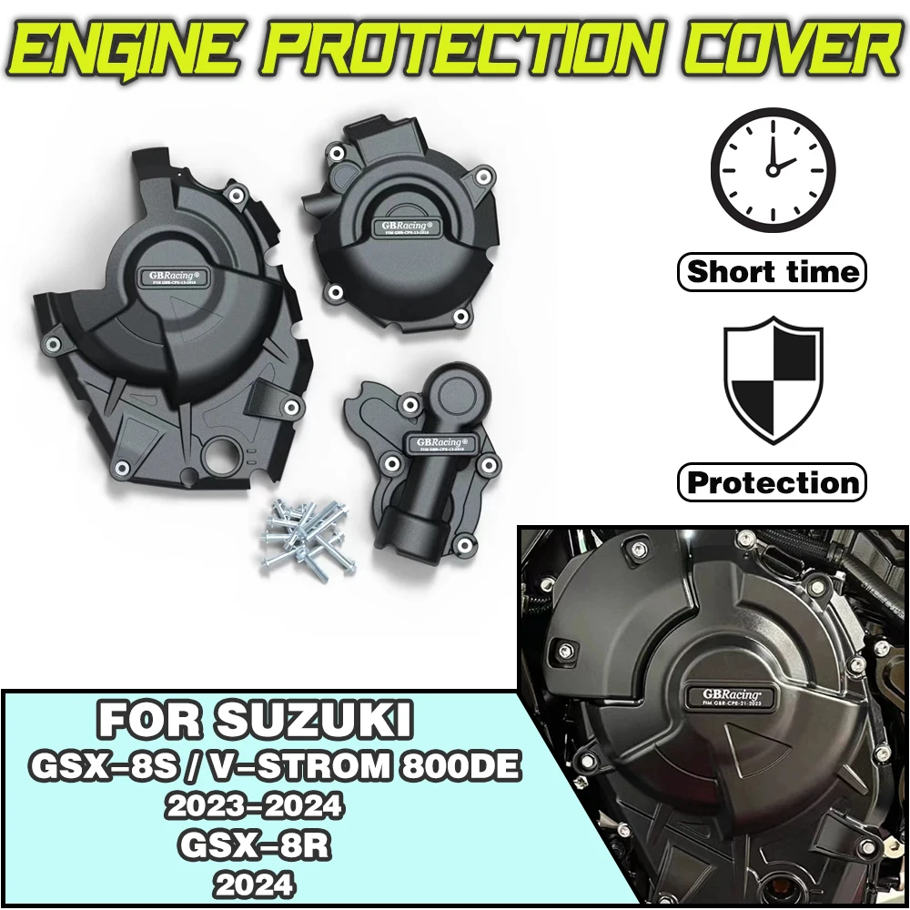 

For SUZUKI GSX-8S V-STROM 800DE 2023-2024 GSX-8R 2024 For GBRacing Motorcycle modification accessories Engine Protection Cover