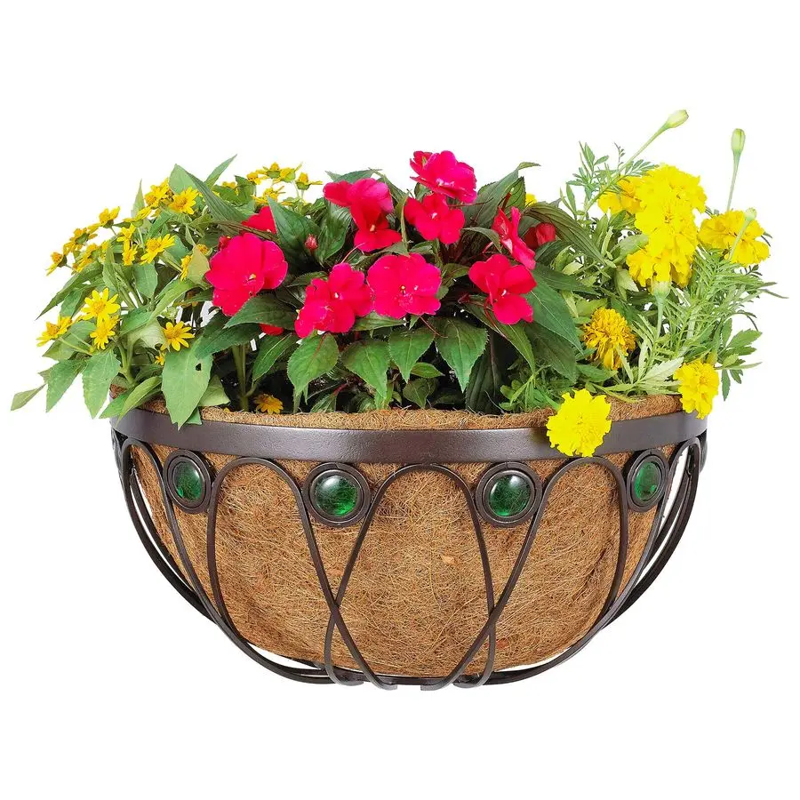

Emerald Series Wall Manger Planter, 16Inch