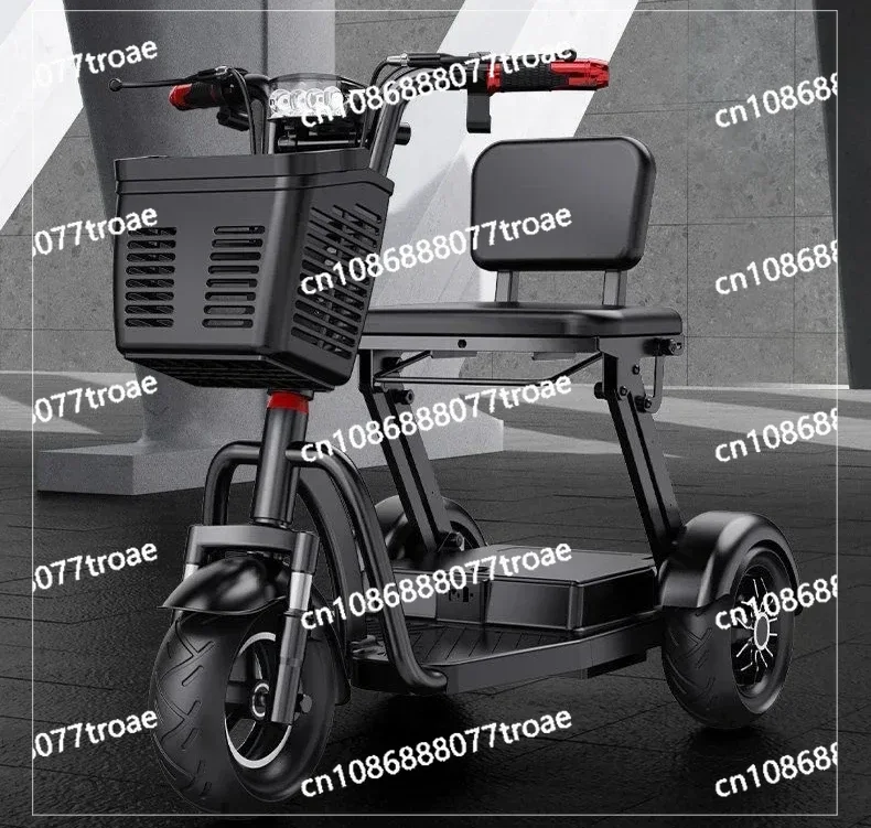 Elderly Scooter Electric Tricycle Battery Car Can Lift Chargable Lithium Battery Foldable and Portable Adult Electric Motorcycle