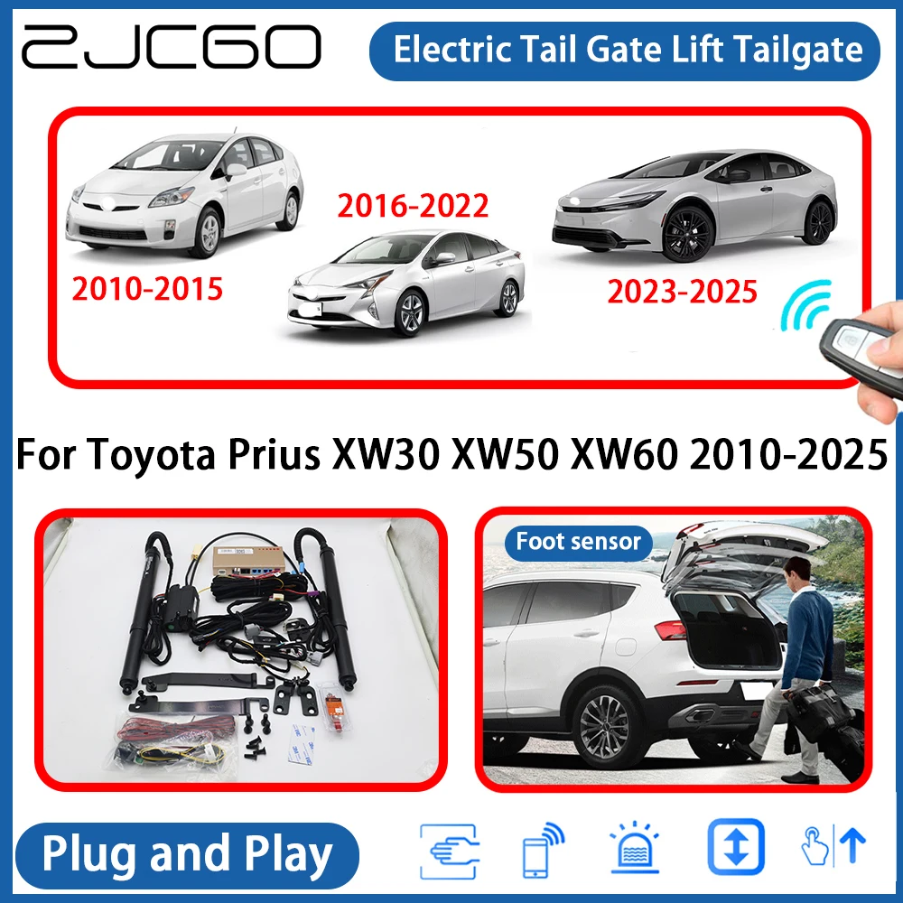 

for Toyota Prius XW30 XW50 XW60 2010-2025 Automatic Powered Tailgate Power Liftgate Electric Tail Gate Lift Assisting System