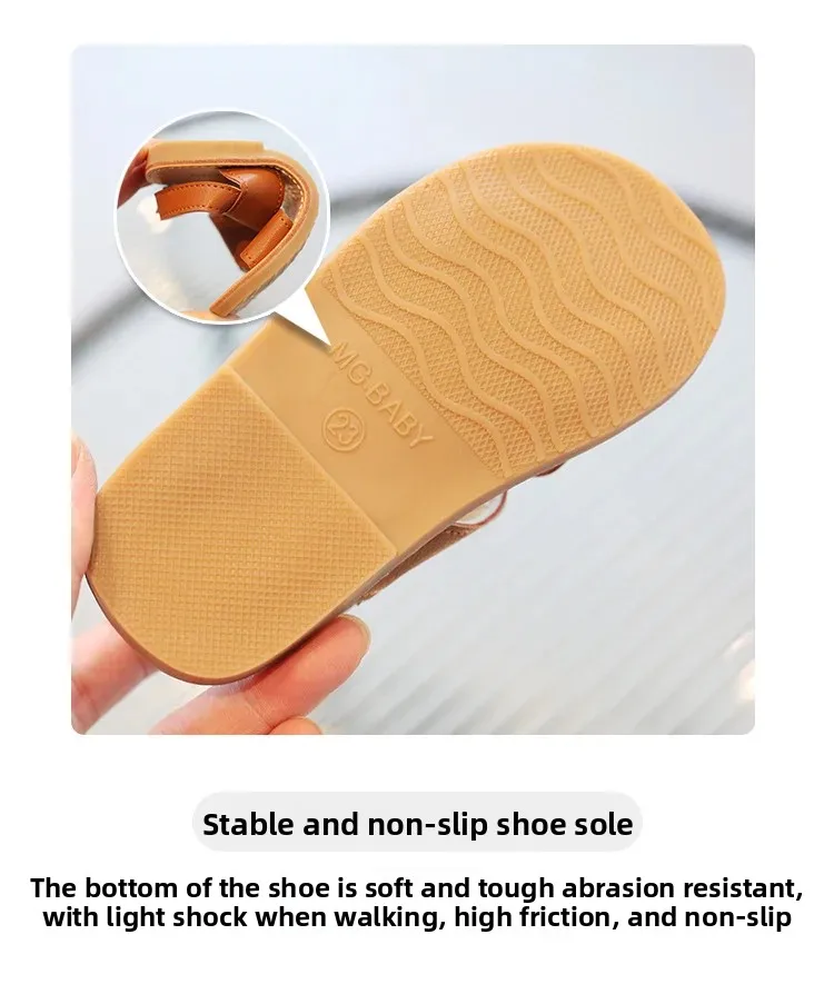 2026 Sommer-Sandalen für Babymädchen und Kleinkinder, Strand-Schuhe mit Kreuzriemen, Modische Kinder-Flachsandalen mit Offener Spitze im Gladiator-Stil – Detail 6