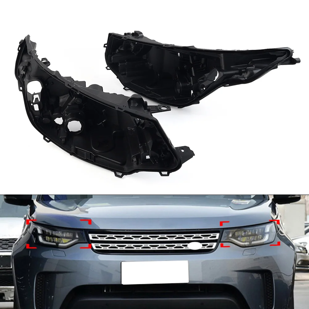 

LR5 Car Headlight Bottom Base Case Housing For Land Rover Discovery 5 2017 2018 2019 2020 2021 2022