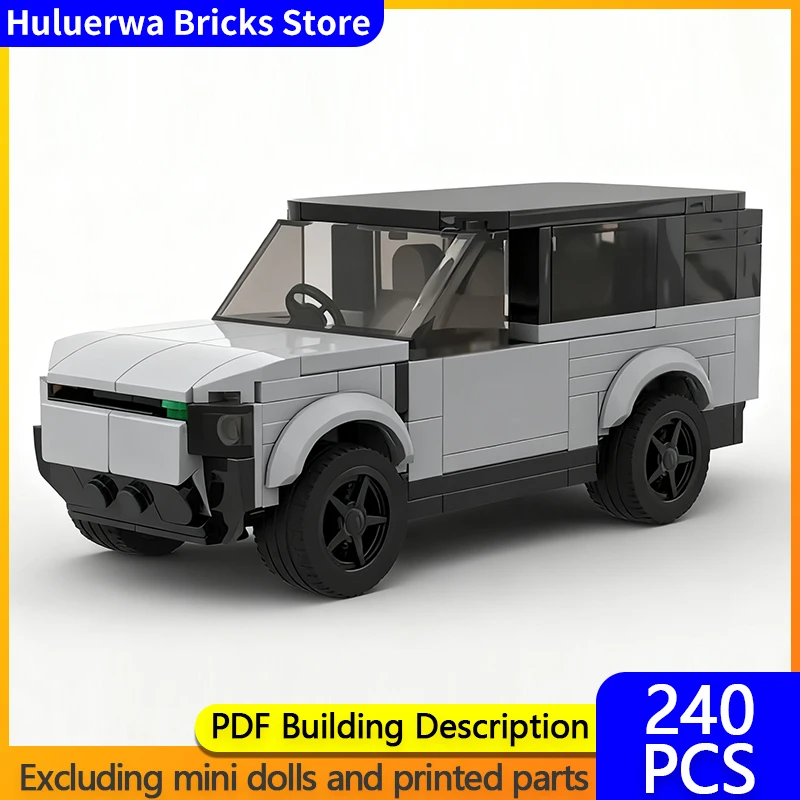 

Модель скоростного гоночного автомобиля MOC, строительные кирпичи, защитник 130, хардкорный внедорожник, модульная технология, детские праздничные подарки, игрушки