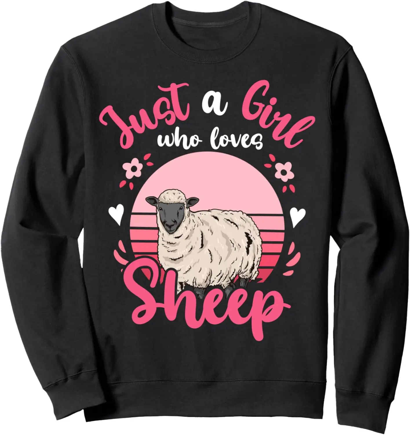 

Толстовка Sheep Just a Girl Who Loves Sheep