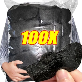 100 pièces masque nasal pour l'élimination des points noirs nettoyage en profondeur bandes nasales rétrécit les Pores unisexe nez points noirs patchs d'élimination soins de la peau du visage