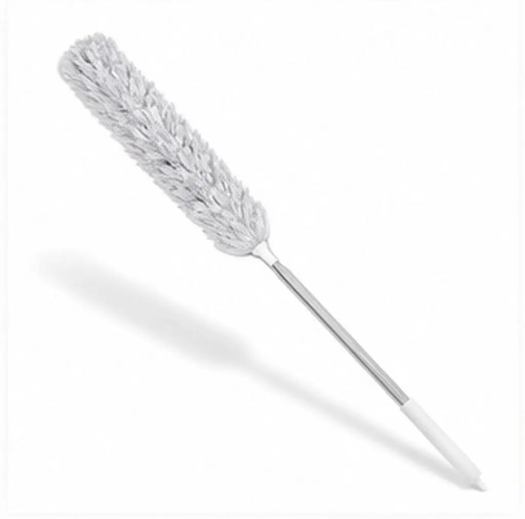 1Set Spider Web Dusting Duster Telescopic Rod Ceiling Dust Cleaner Fiber Duster Set Home Cleaning Dusting Brush Dust Removal