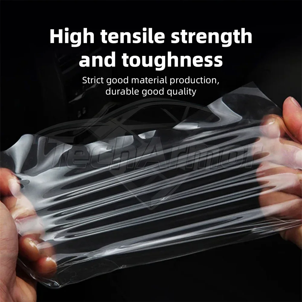 Film protecteur transparent anti-rayures en TPU pour l'intérieur de la voiture Chery Tiggo 4 Pro 2024-25, autocollants anti-déchirure, accessoires