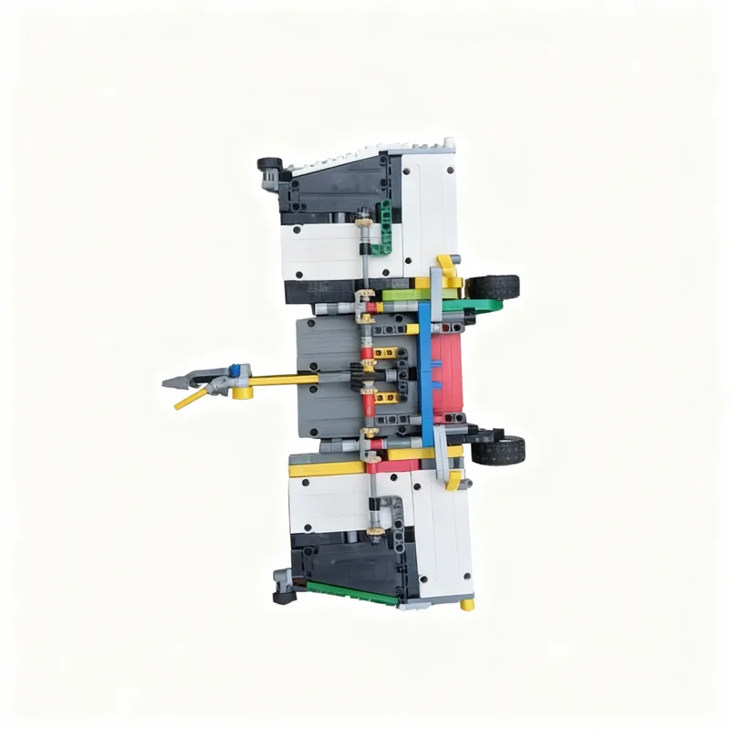 358 elementów MOC Kosiarka Batwing LS Techniczny Model Klocki Konstrukcyjne Architektura DIY Kreatywna Edukacja Prezent na Boże Narodzenie Zabawki z Klocków Pomysł