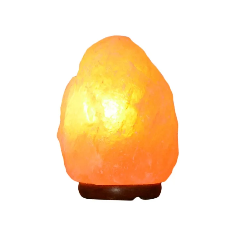 

Crystal salt lamp, creative rose salt European desk lamp, bedroom bedside lamp, night light ornament