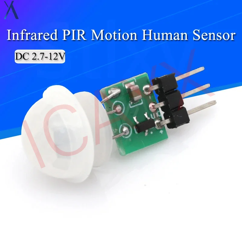 

Mini IR Pyroelectric Infrared PIR Motion Human Sensor Automatic Detector Module AM312 Sensor DC 2.7 to 12V