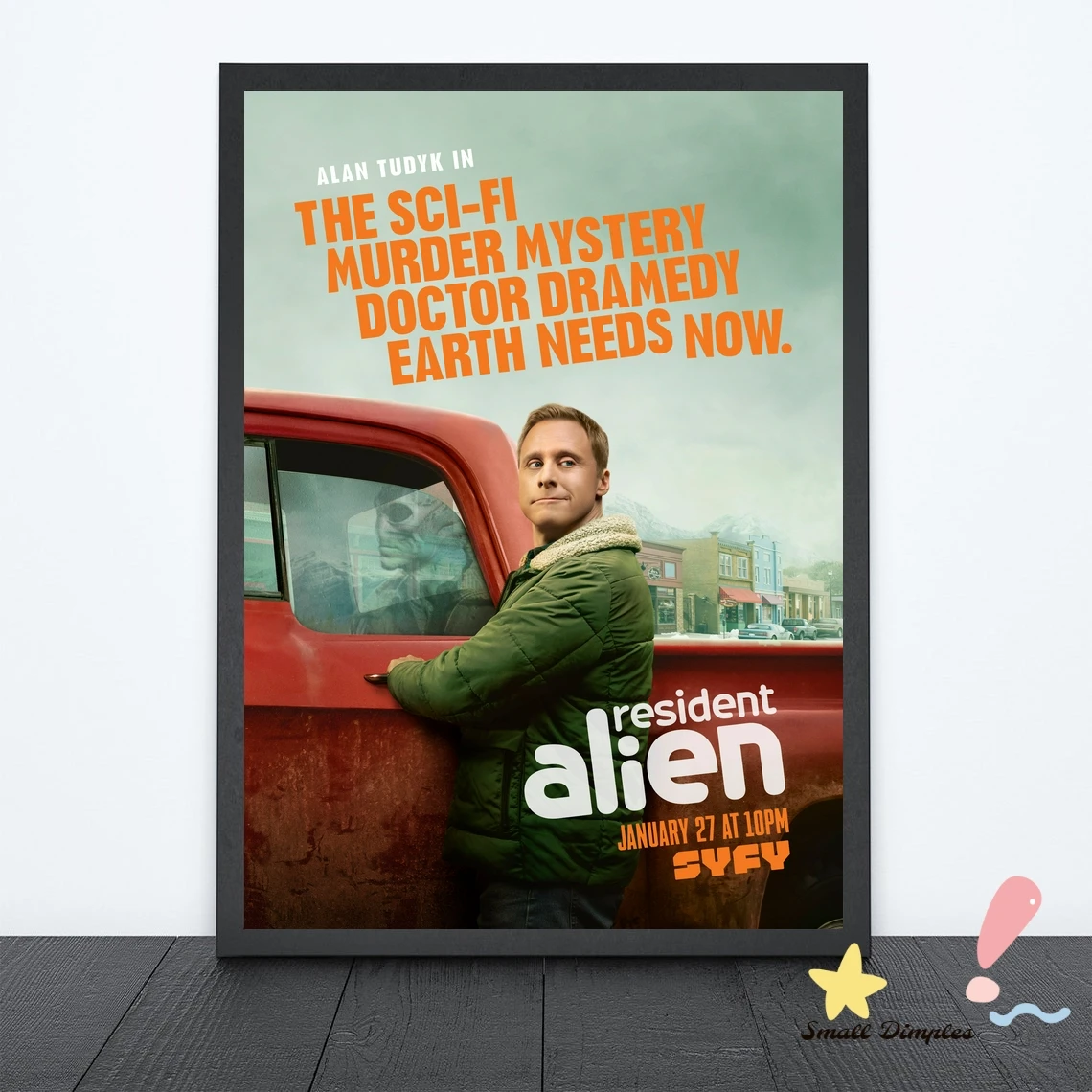 Resident Alien Movie Poster Canvas Art Print Home Decoration Wall Painting ( No Frame )