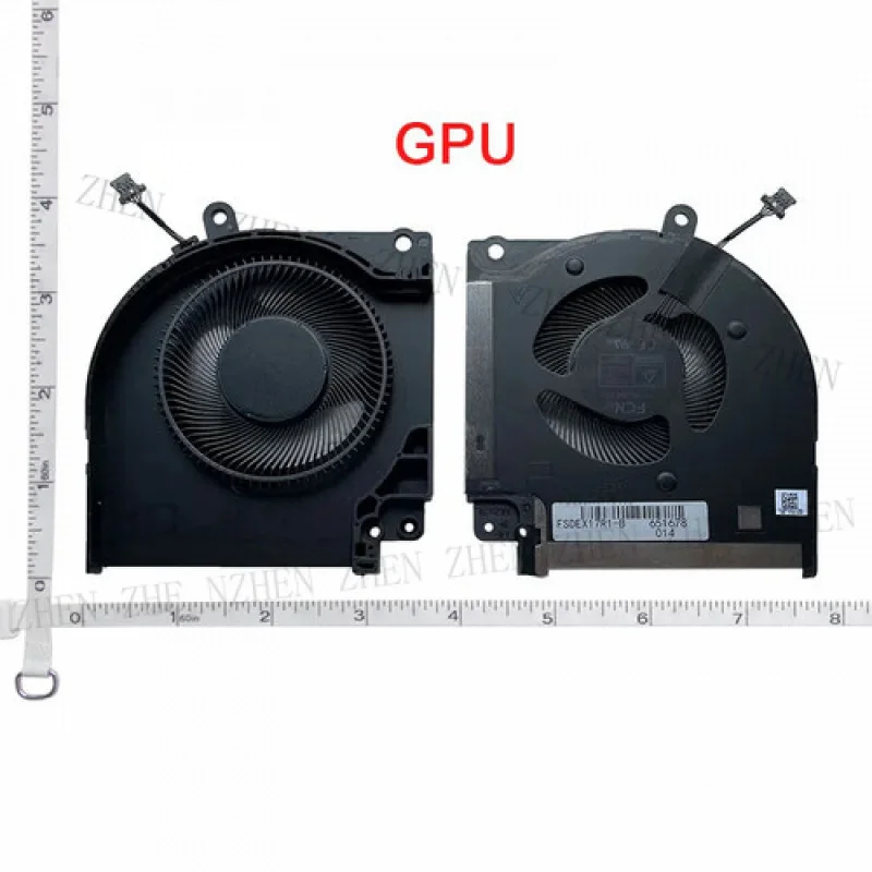 Kipas Pendingin CPU Y CPU untuk DELL Alienware X14 R1 P150G002 X17 R1 R2 0198CH 05PF30