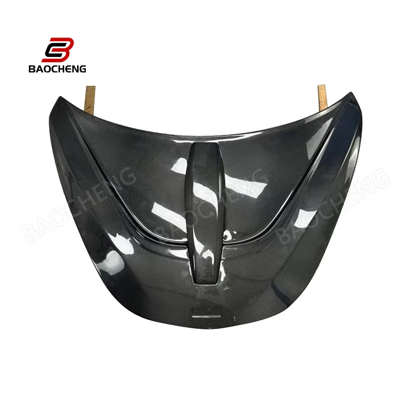 

N Style Dry Carbon Fiber for Mclaren 540C 570S Car Engine Hood Bonnet Cover V Style Body Kits Car Parts Accessories