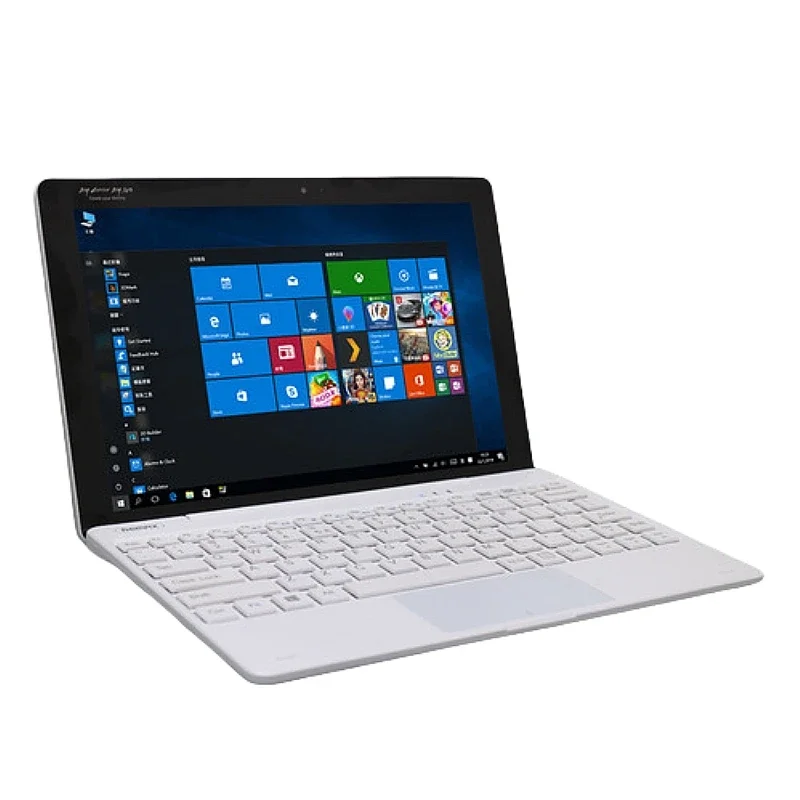 Tablet 2 em 1 de 10,1 Polegadas com Teclado Windows 10 Intel Atom Z8350 2GB DDR 32GB Memória Flash 1280 x 800 IPS 5000mAh