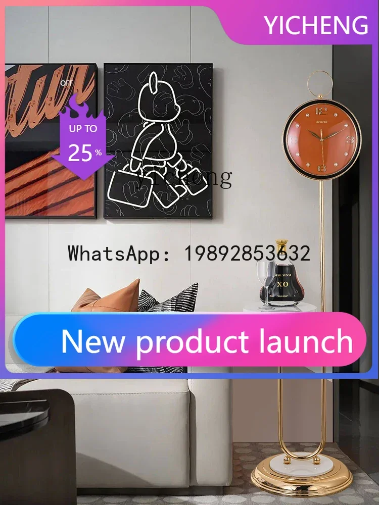 

LYY the Grandfather Clock Decorative Vertical Creative Clock Clock Decoration Fashion