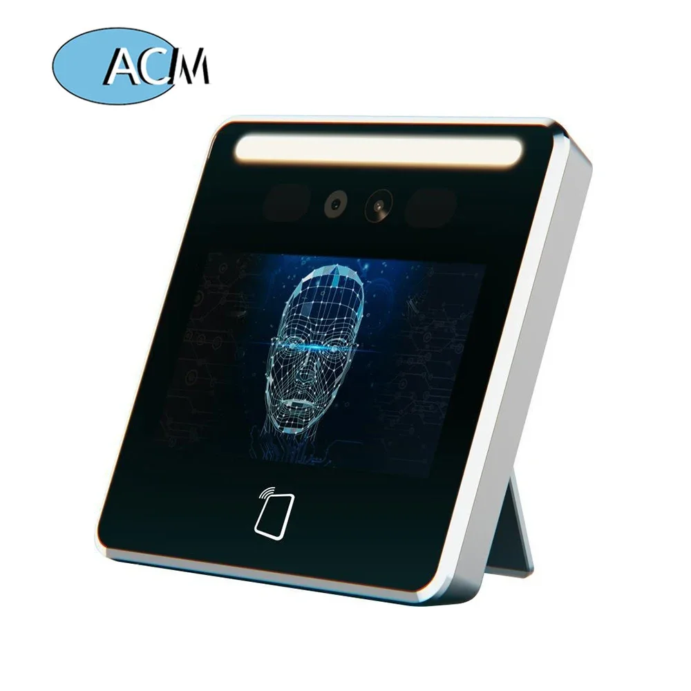 Dynamic Face Recognize 5 inch Touch Screen Office Standalone Access Control Time Attendance All-in-one Machine